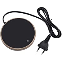 USB Calentador de taza eléctrico Calentador de Taza de Escritorio para Té Café Leche (EU Plug)